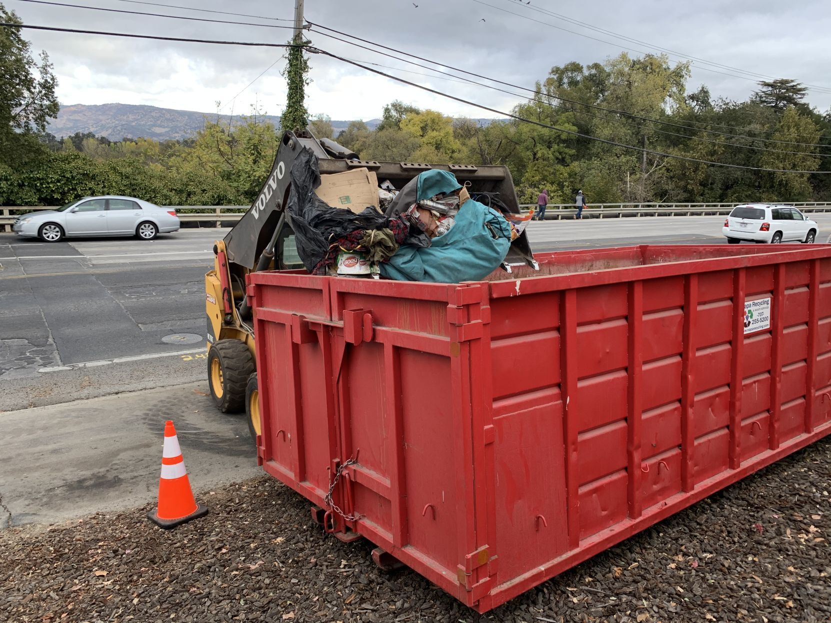 Napa homeless camp